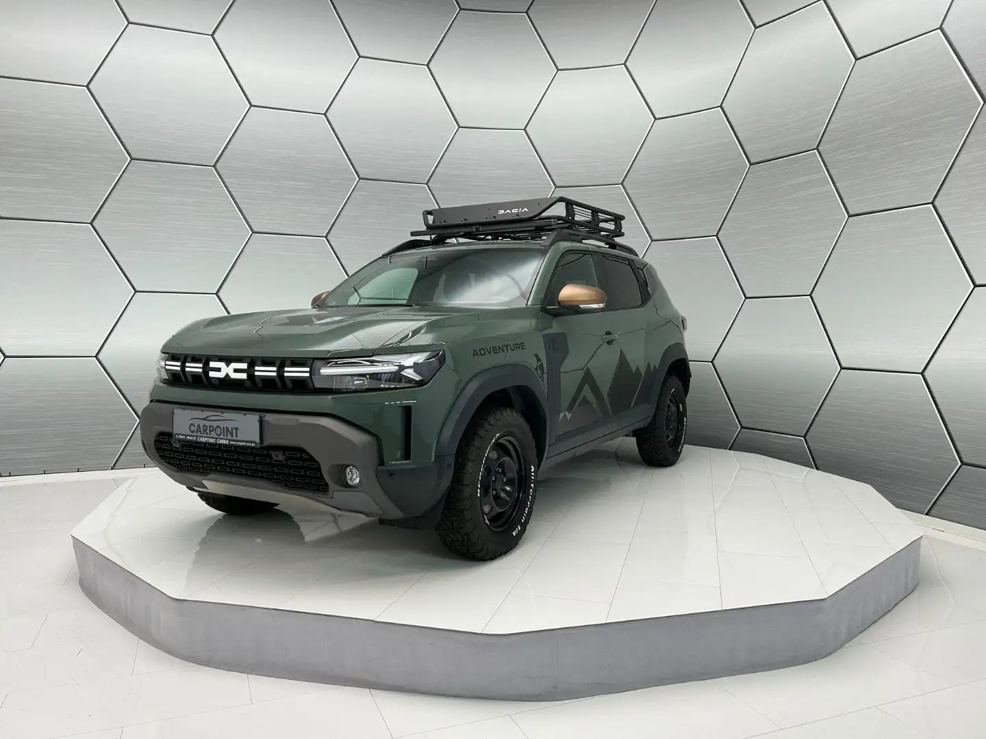 Dacia Duster Extreme TCe 130 4WD Adventure mit AHK Grün - 1