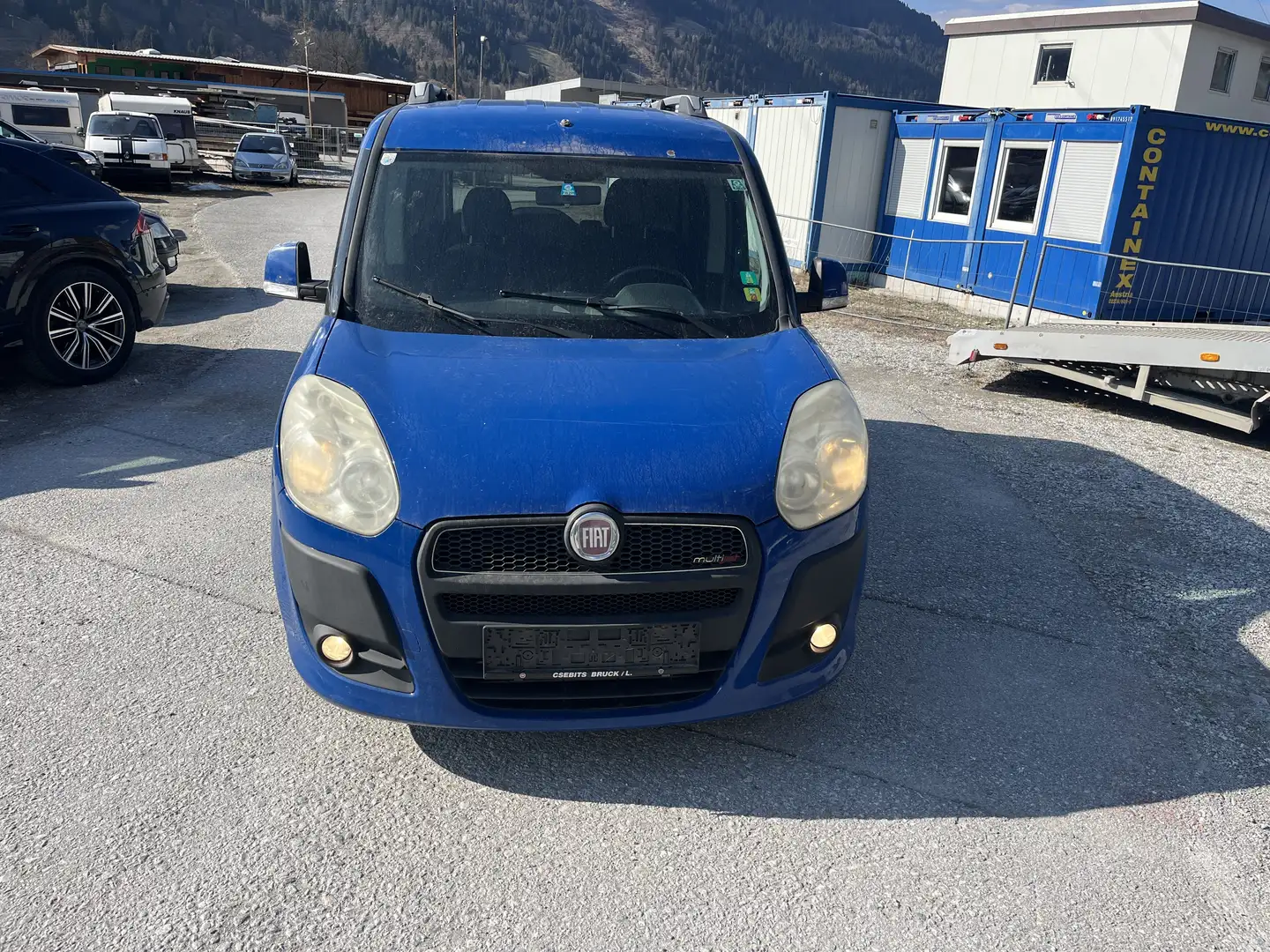 Fiat Doblo Doblo 1,6 16V JTD Multijet Dynamic 5 SITZE Blau - 2