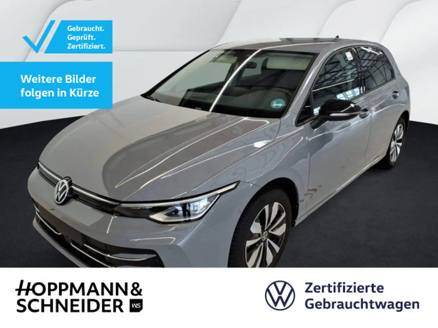 Volkswagen Golf 1,5 TSI Goal AHK Navi LED ACC RFK Gris - 1