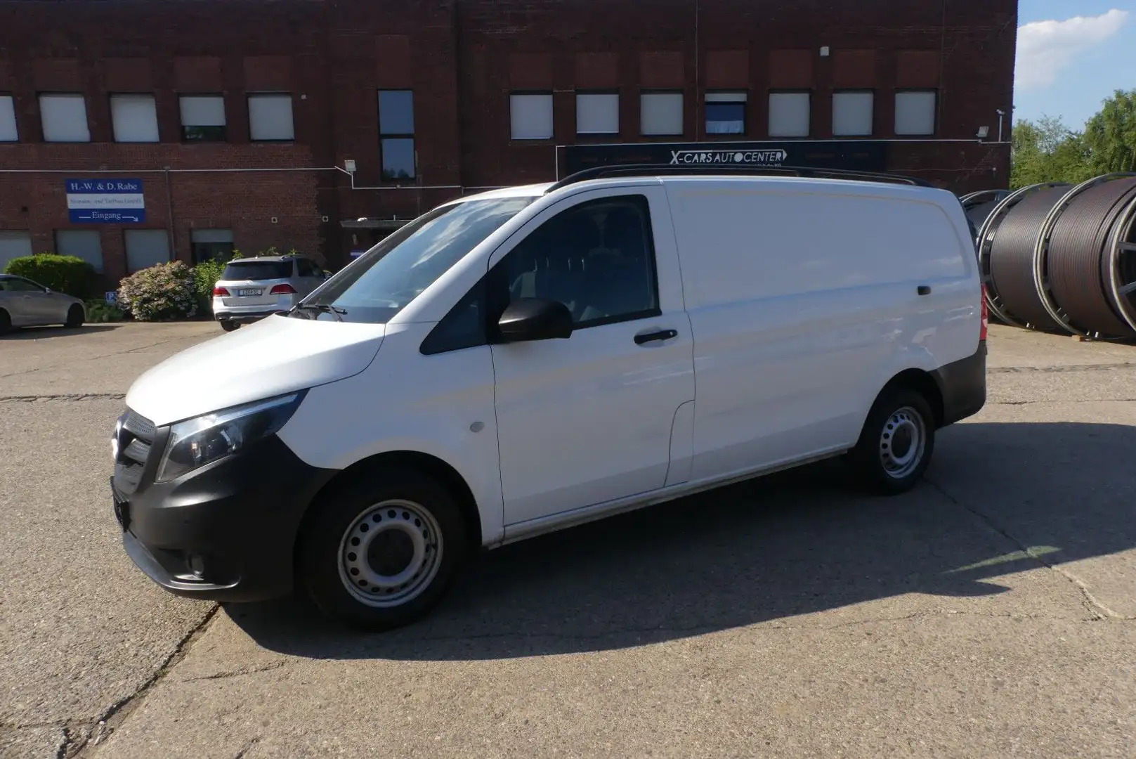Mercedes-Benz Vito Kasten 116 L2 Lang*Temp*Klima*Navi*Kam*PDC* Blanc - 1