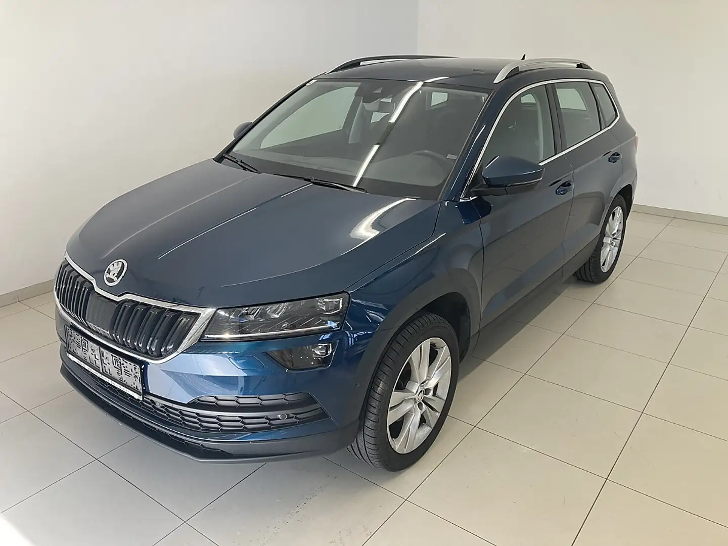 Skoda Karoq Style  116PS.TDI  1.Besitz  AHV.elektrisch schw... Blau - 1