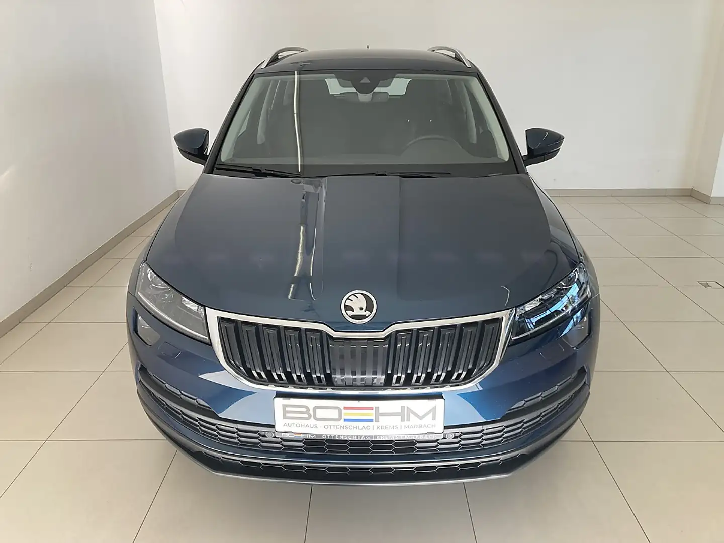 Skoda Karoq Style 116PS.TDI 1.Besitz AHV.elektrisch schw... Blau - 2