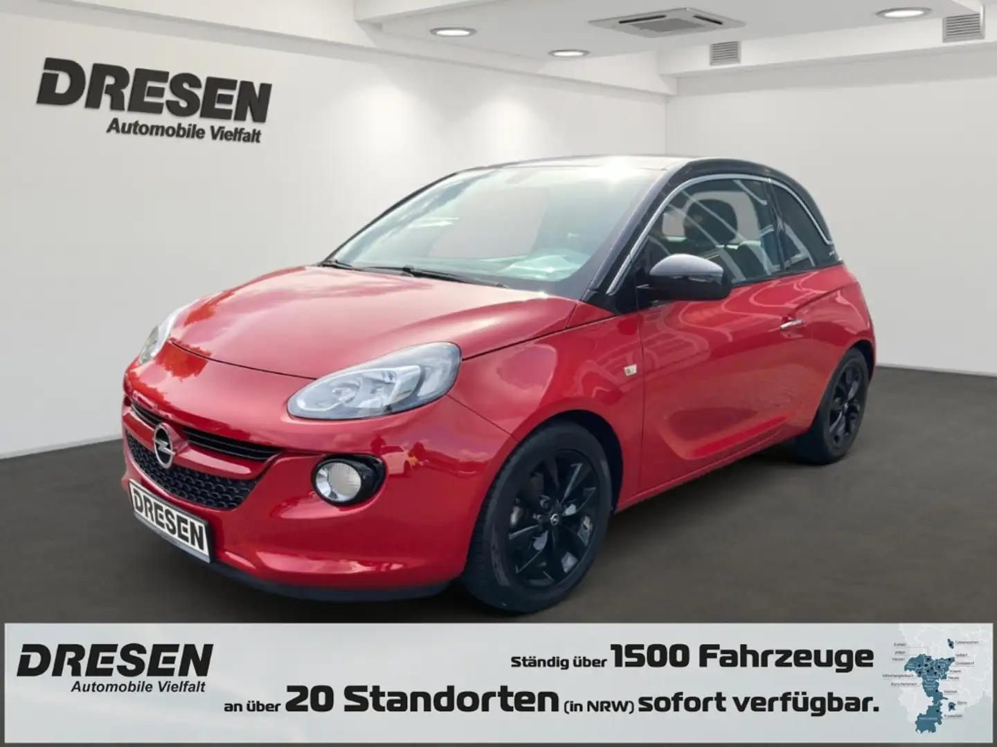 Opel Adam 120Jahre ApplecarPlay AndroidAuto Sitz.-+Lenkradhe Rood - 1