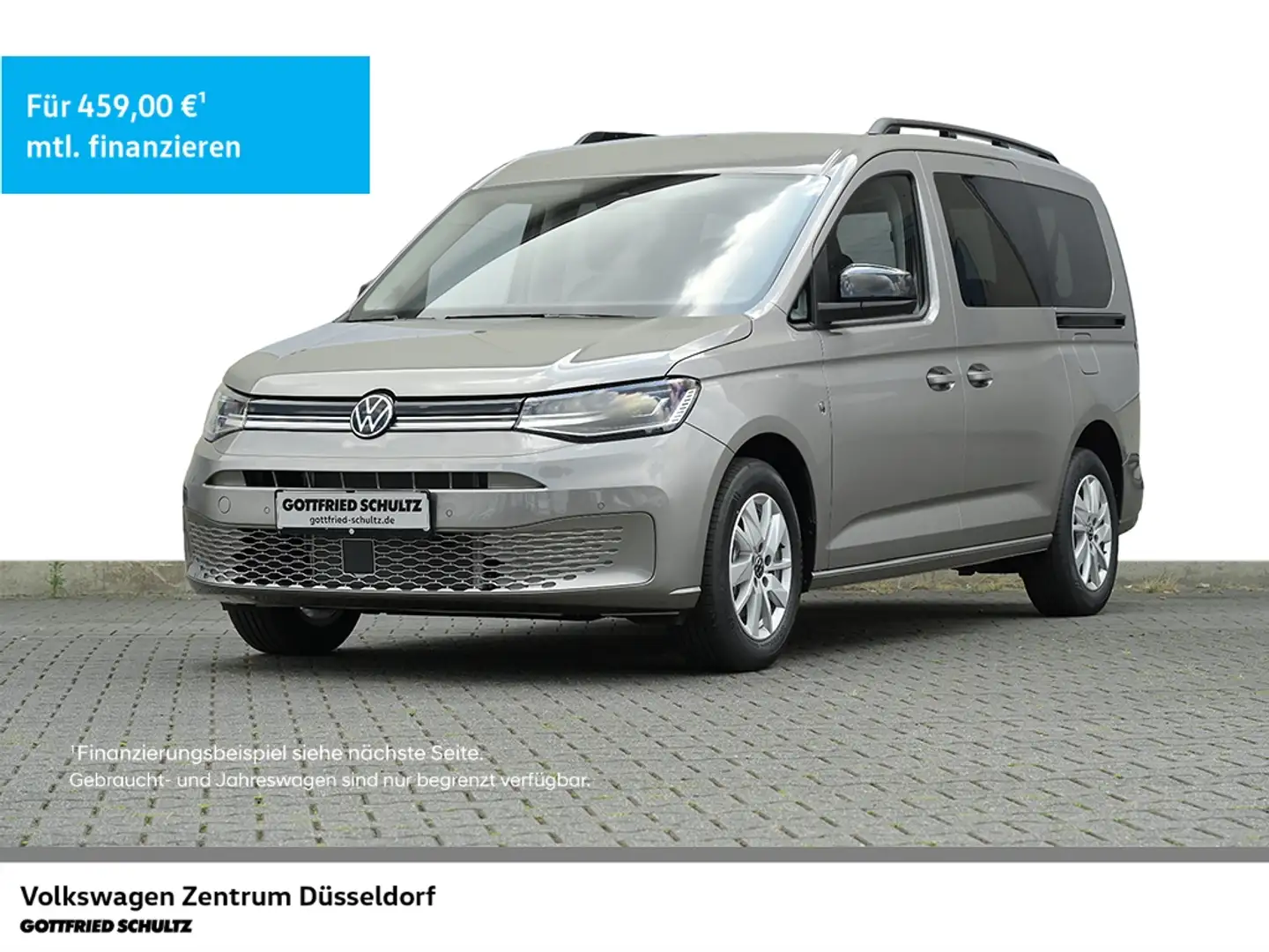 Volkswagen Caddy Life 2.0 TDI 7-Sitzer AHK *SOFORT VERFÜGBAR* Beige - 1