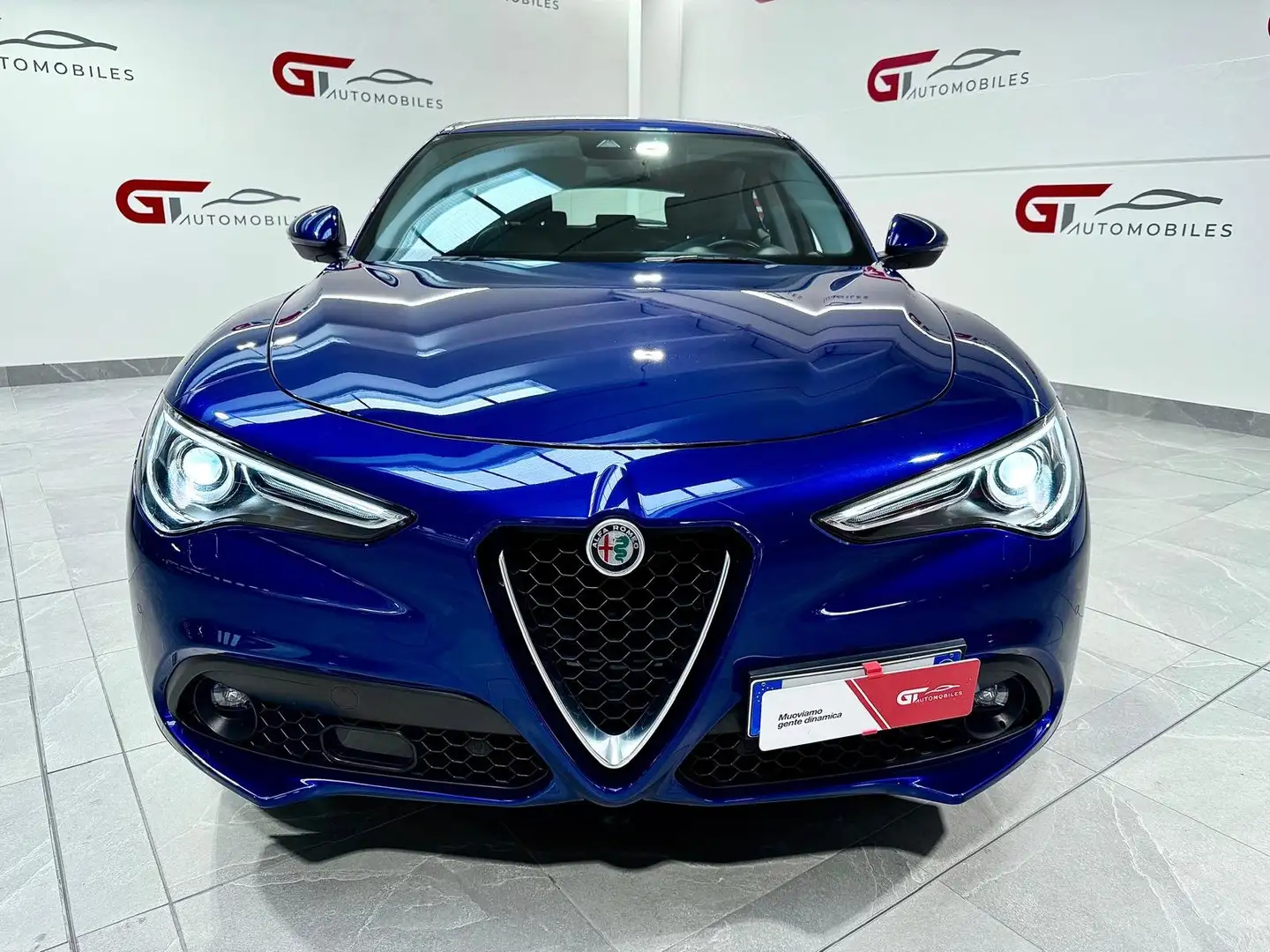 Alfa Romeo Stelvio Stelvio 2.2 t Ti Q4 210cv auto Blu/Azzurro - 2