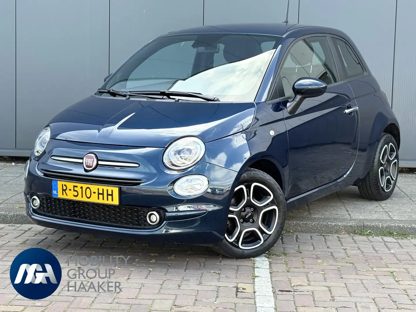 Fiat 500 1.0 Hybrid Club Automatische airco | Apple carplay Blu/Azzurro - 1