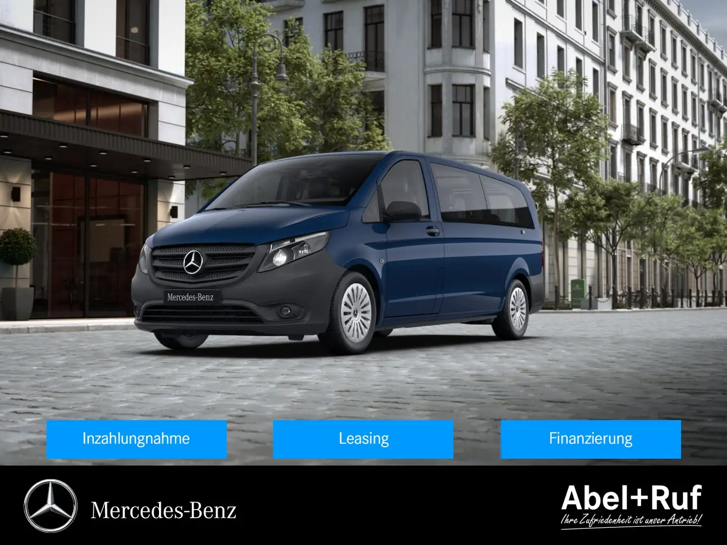 Mercedes-Benz Vito 114CDI Tourer PRO Extralang Kamera+TotW+DAB Blau - 1