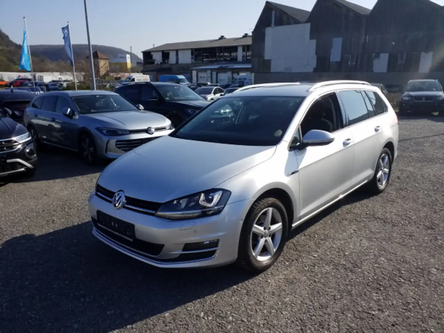 Volkswagen Golf Variant Golf VII Variant Lounge 1.4TSI AHK NAV XENON SHZ Argento - 2