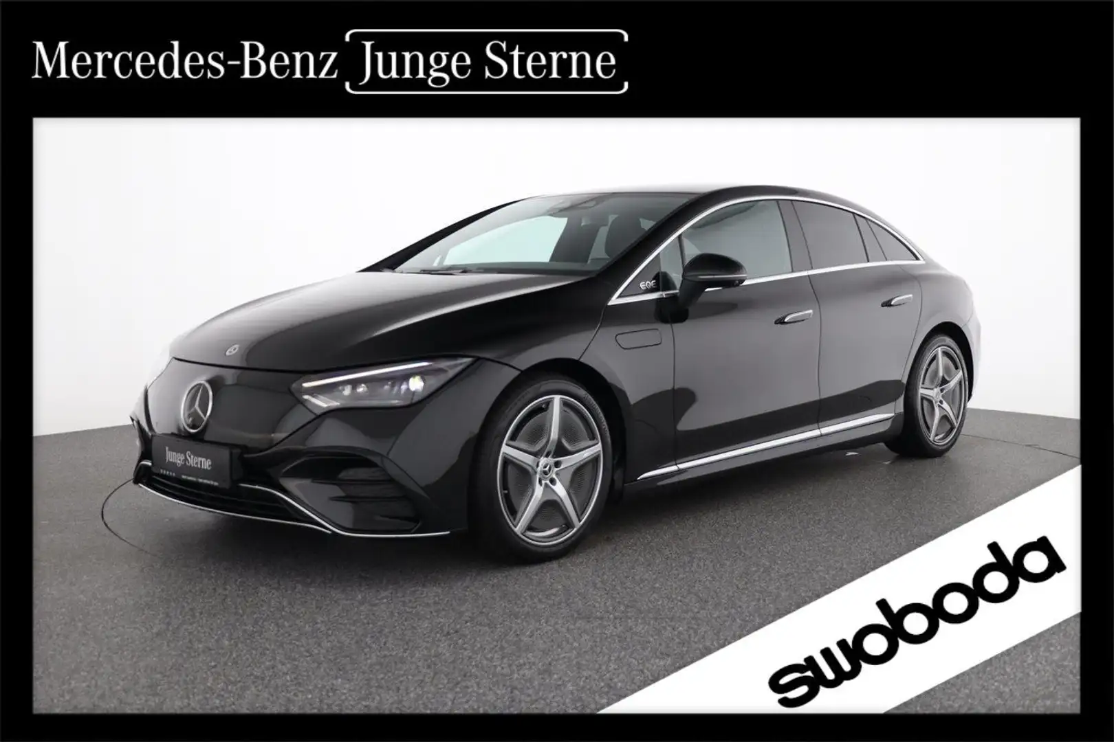 Mercedes-Benz EQE 350 AMG Line 4M Multikont. Airmatic Sitzkl Schwarz - 1