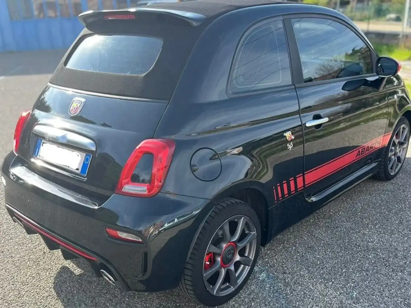 Abarth 595C 595C 1.4 t-jet 145cv my18 Nero - 1