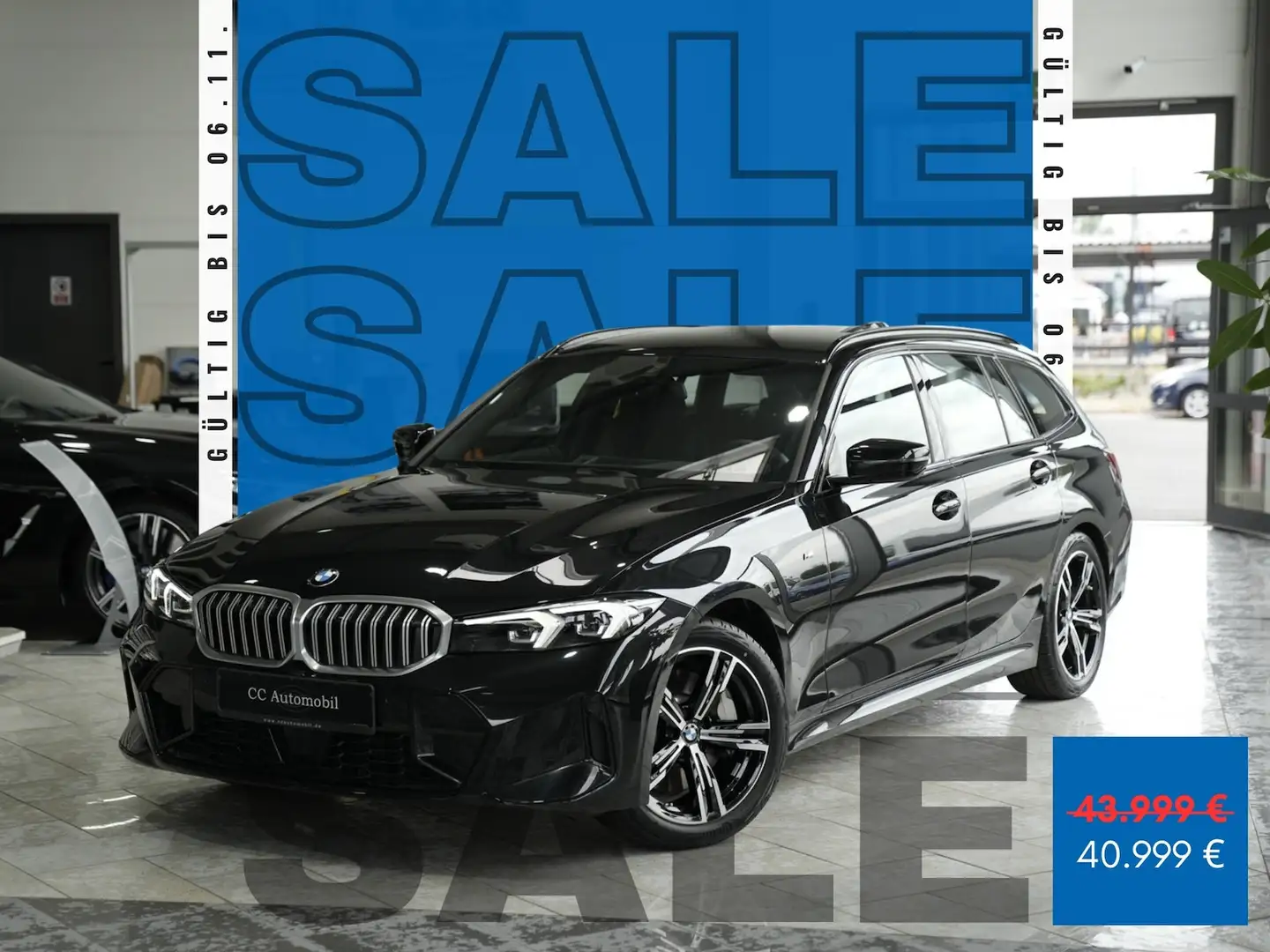 BMW 330 330i xDrive Touring M Sport ACC Kamera Schwarz - 1