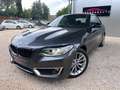 BMW 220 SERIE COUPE F22 220i 184 ch BVA8 Luxury A / Origine France Gris - thumbnail 3