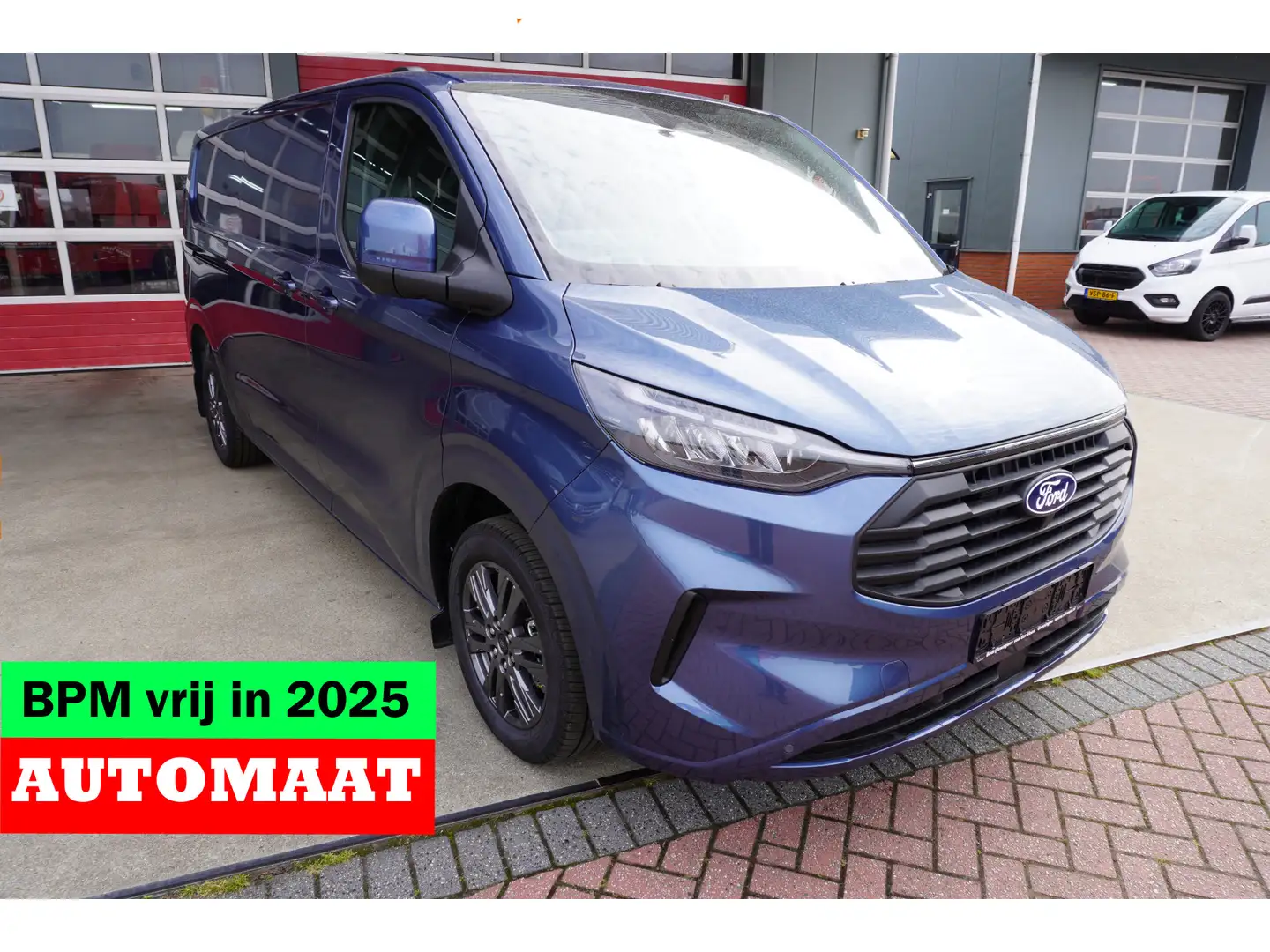 Ford Transit Custom 320L 2.0 TDCI 170PK L2H1 Limited Automaat Nr. V018 Zwart - 1