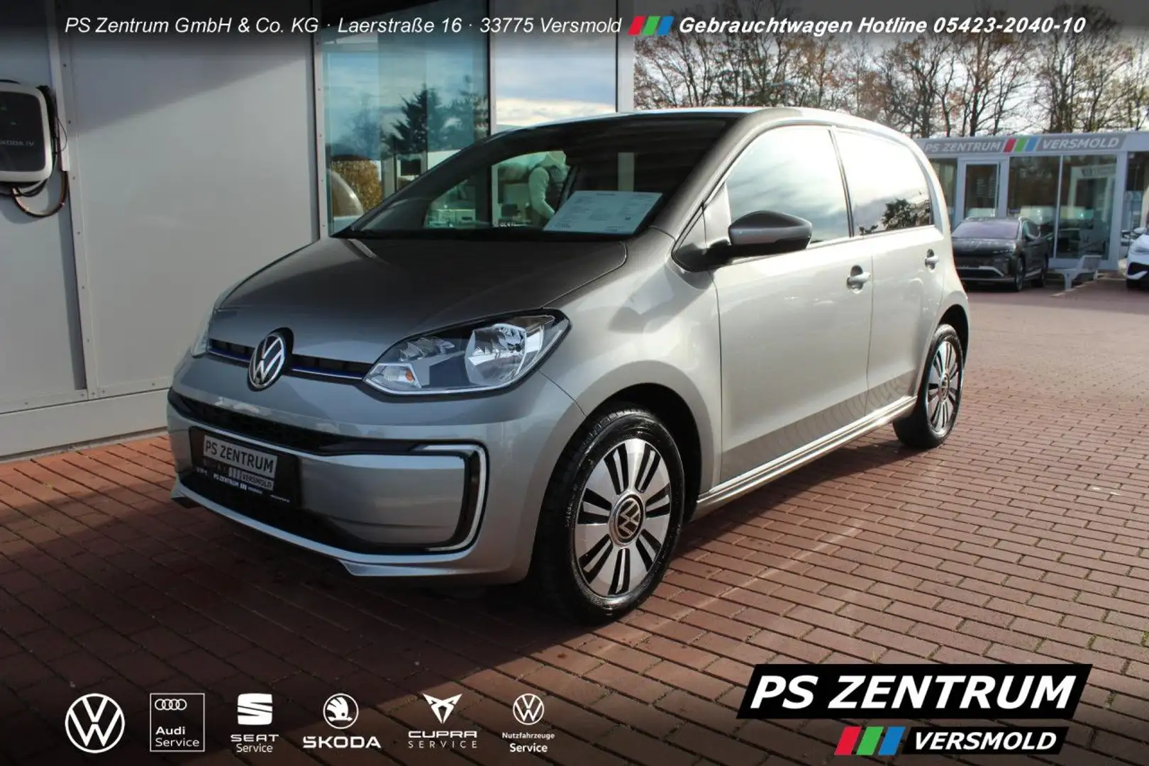 Volkswagen e-up! Max RFK NAVI APP MAPS+MORE Bluetooth Klima Plateado - 1