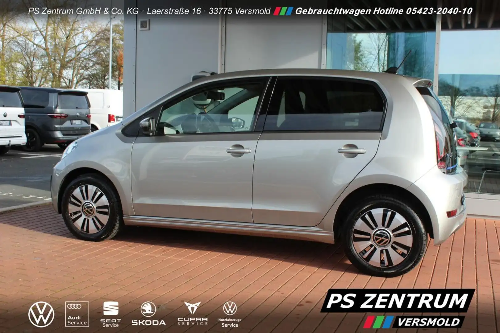 Volkswagen e-up! Max RFK NAVI APP MAPS+MORE Bluetooth Klima Plateado - 2