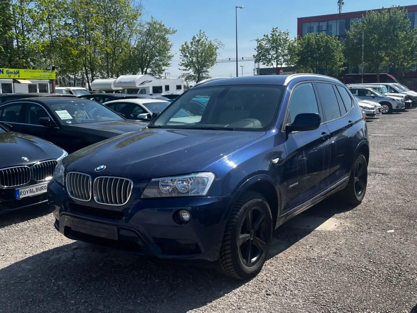 BMW X3 xDrive30d*Navi*PDC*Klima Auto*AHK*Nur Export Blau - 1