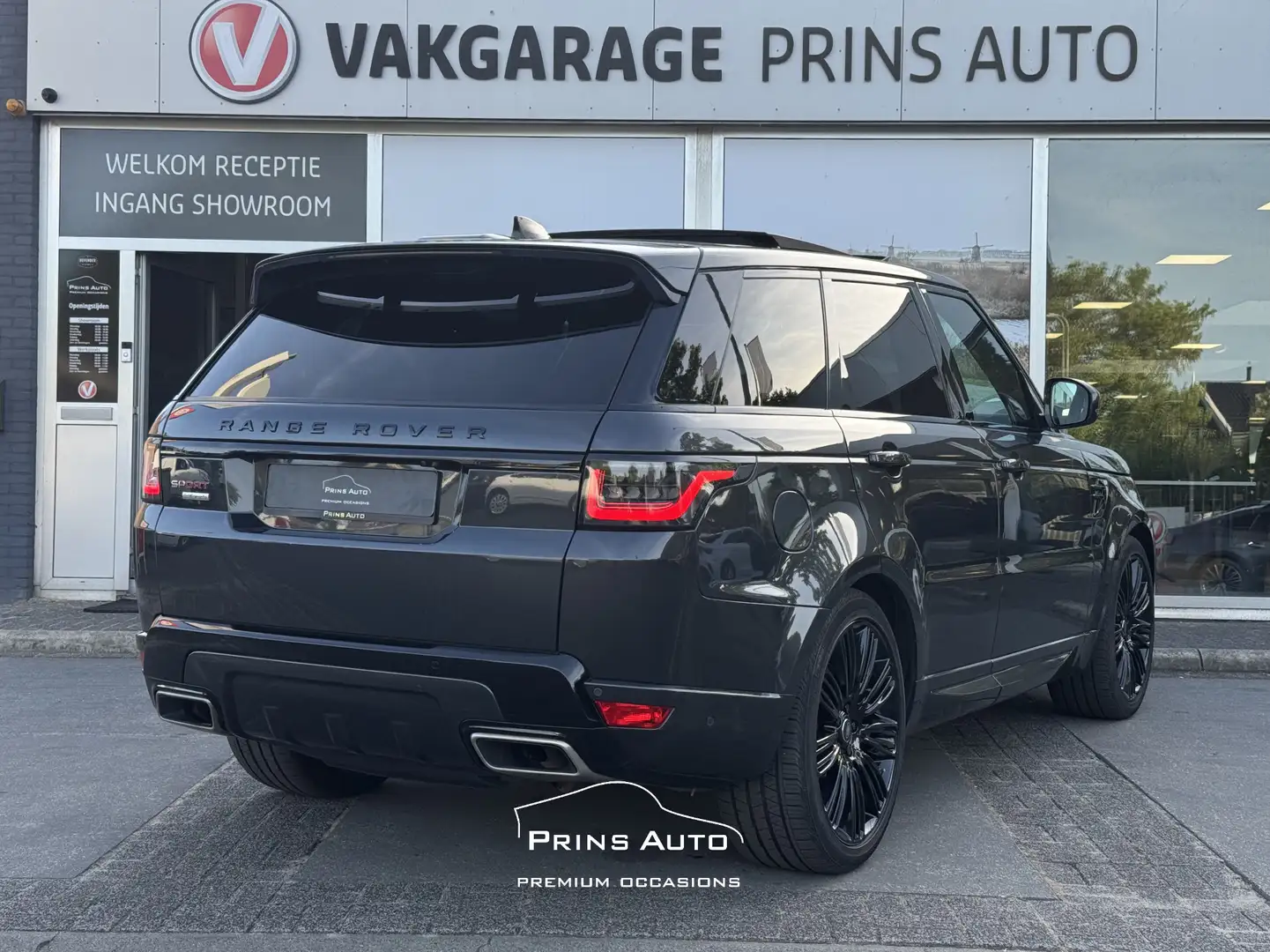 Land Rover Range Rover Sport 2.0 P400e Autobiography Dynamic |PANO|HUD|MERIDIAN Grijs - 2