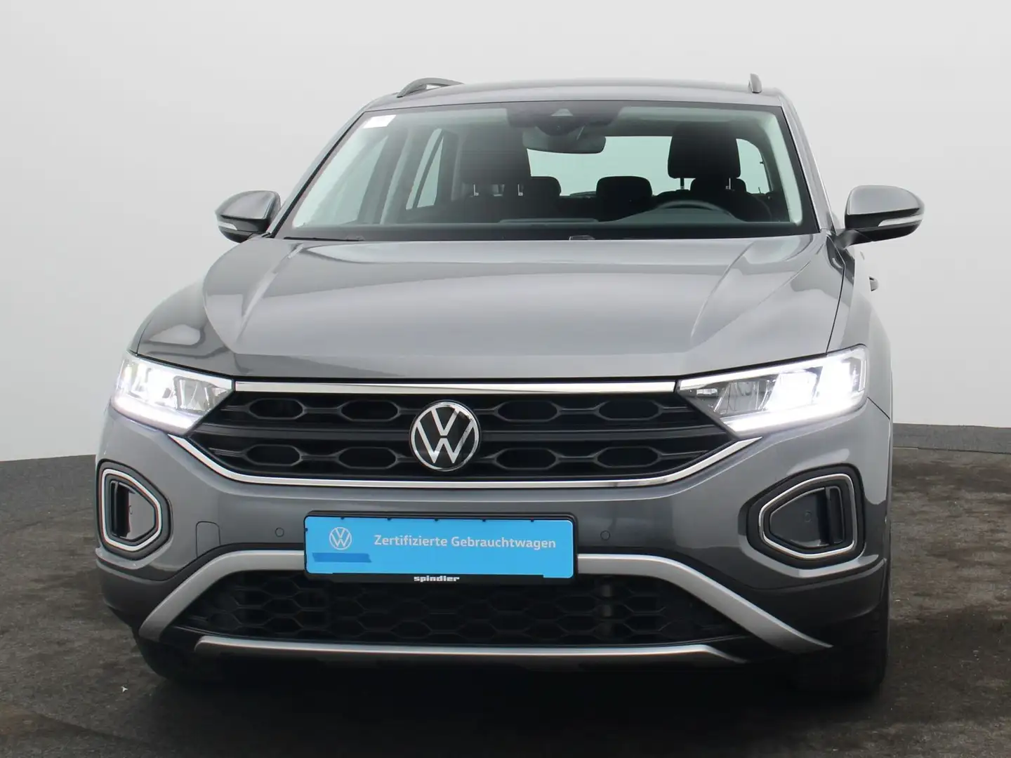 Volkswagen T-Roc Life 1.0 TSI / LED, Park Assist, Klima Gris - 2