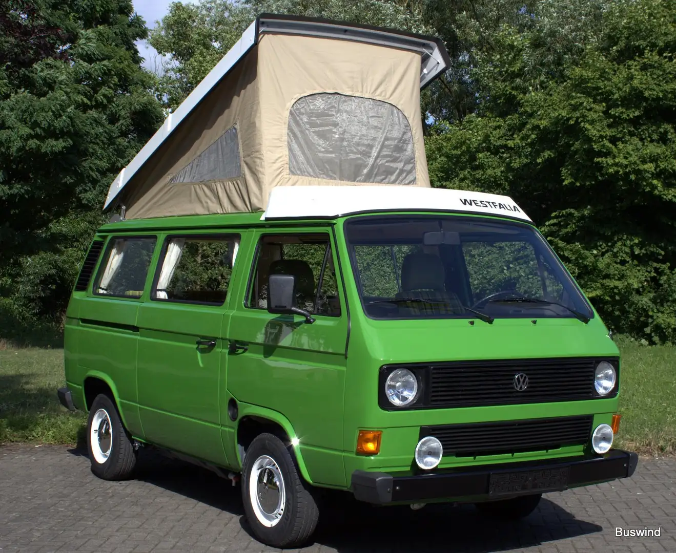 Volkswagen T3 Westfalia Zelená - 1