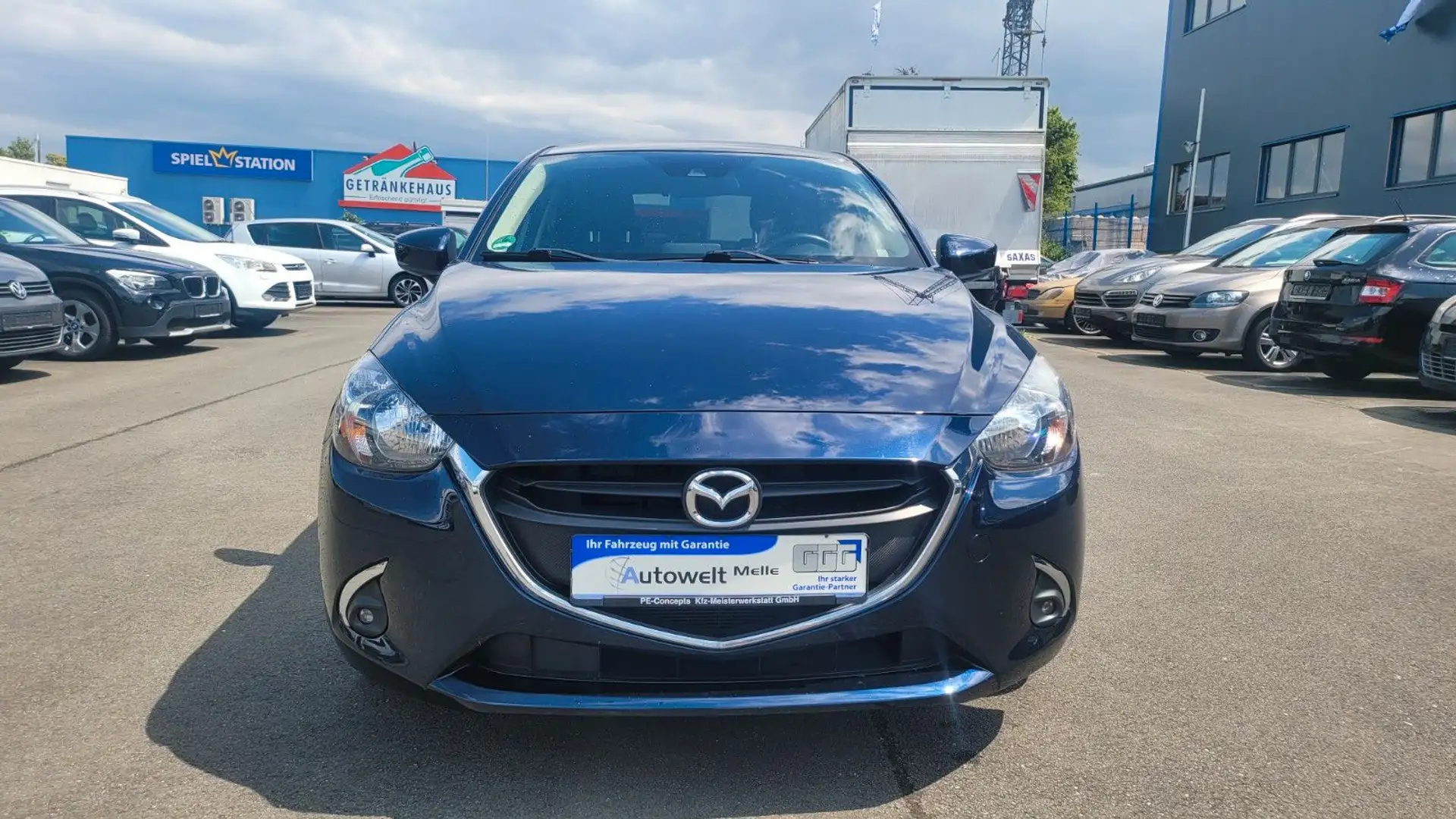 Mazda 2 Lim. Kizoku NAVI/AHK/SHZ/1.Hand/Scheckheft Blau - 2