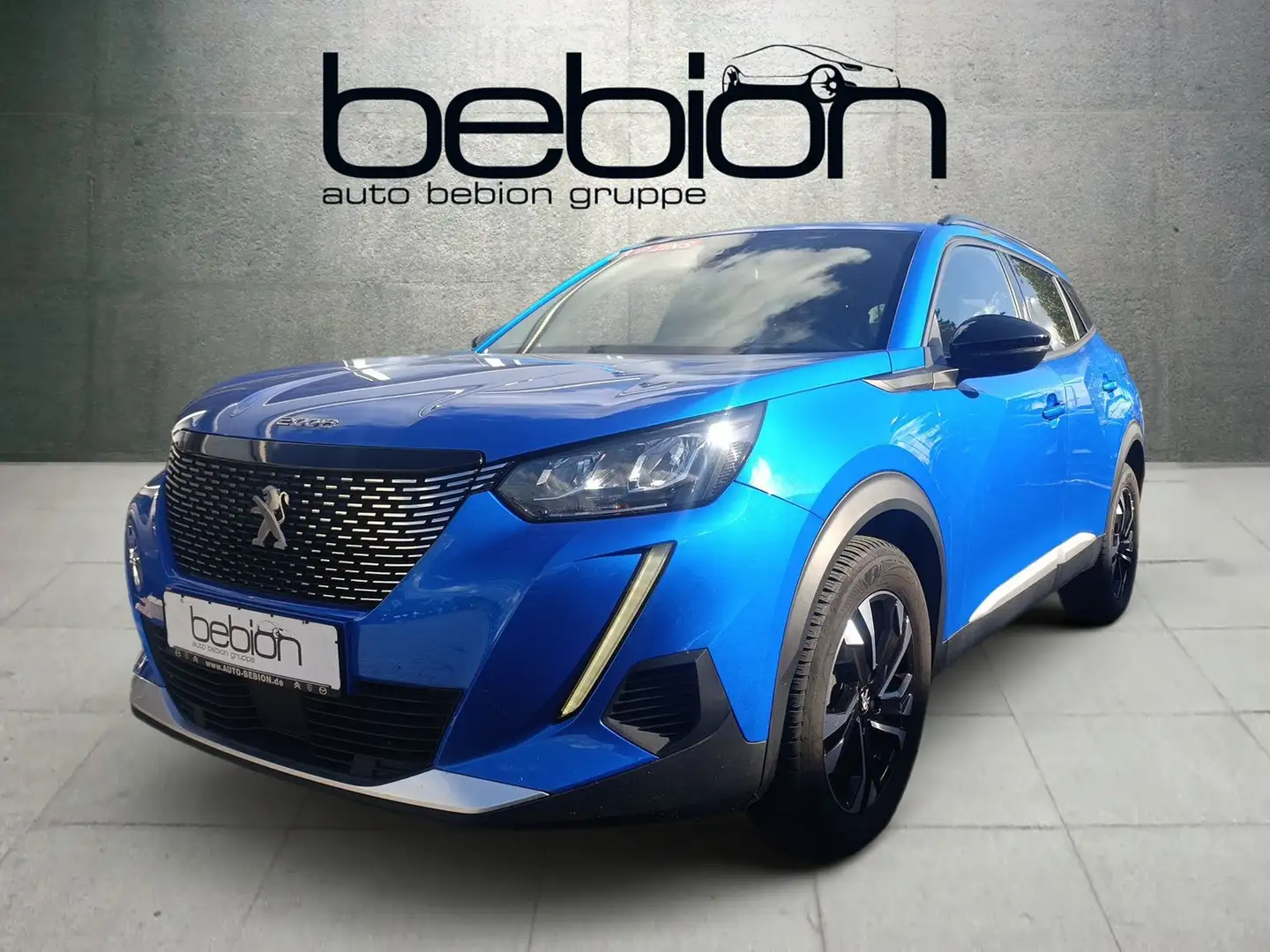 Peugeot 2008 1.2 PureTech 100 Allure LED Navi PDC Kamera Bleu - 1
