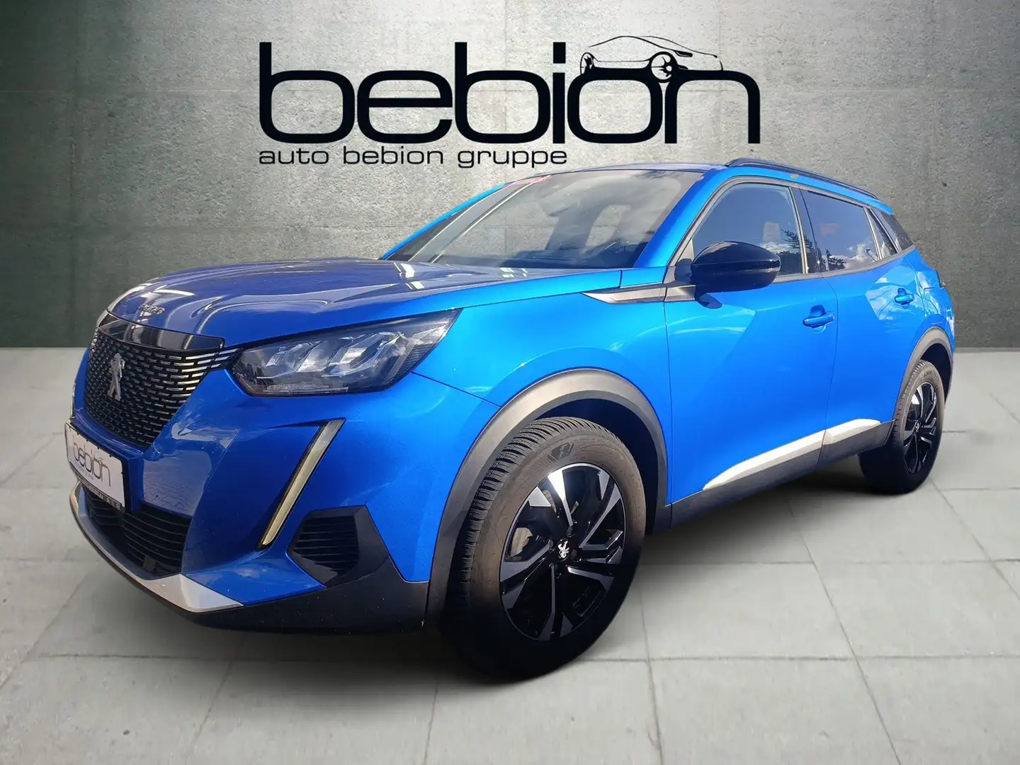 Peugeot 2008 1.2 PureTech 100 Allure LED Navi PDC Kamera Bleu - 2