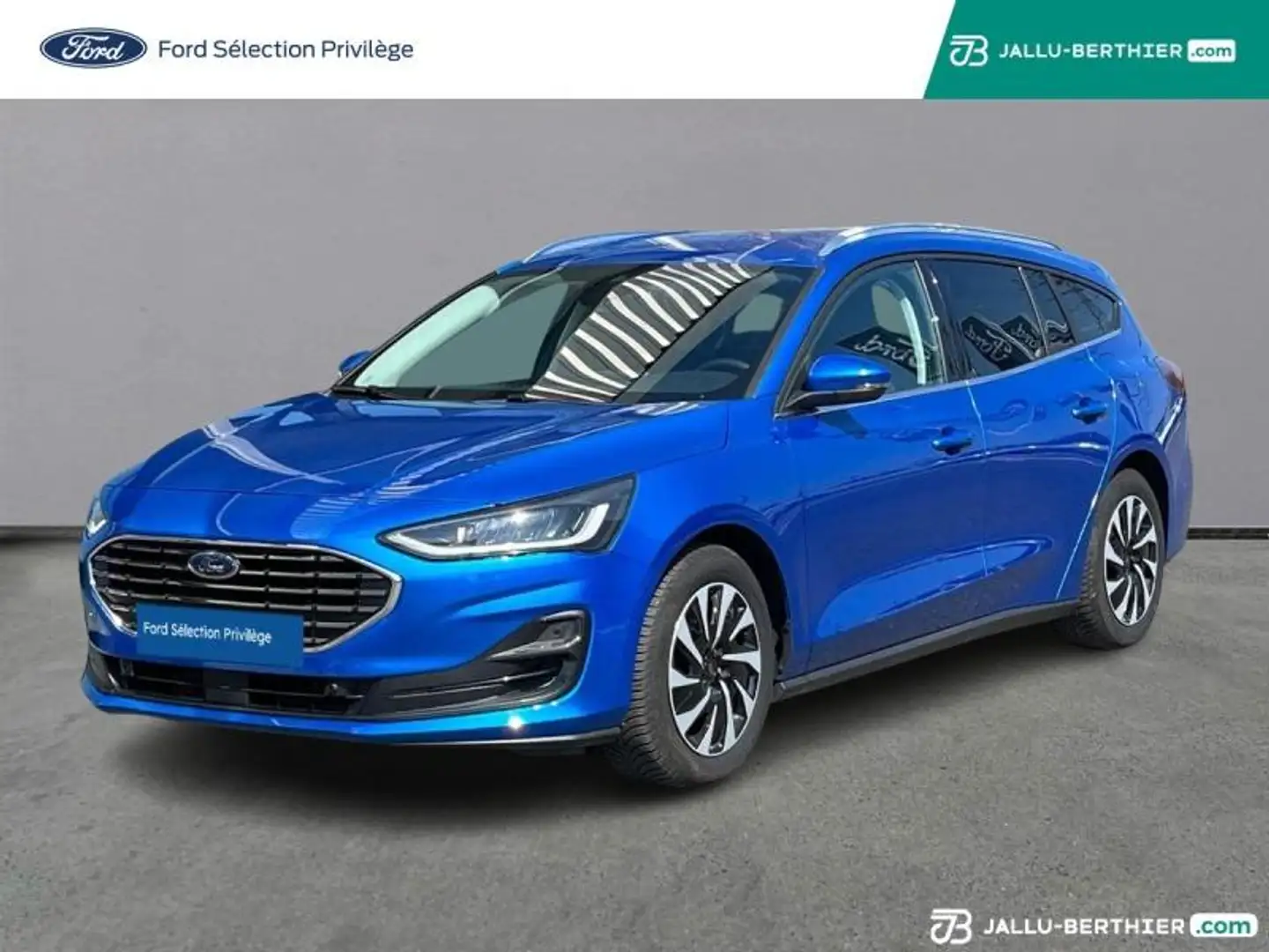 Ford Focus 1.0 Flexifuel mHEV 125ch Titanium X Business Power Bleu - 1