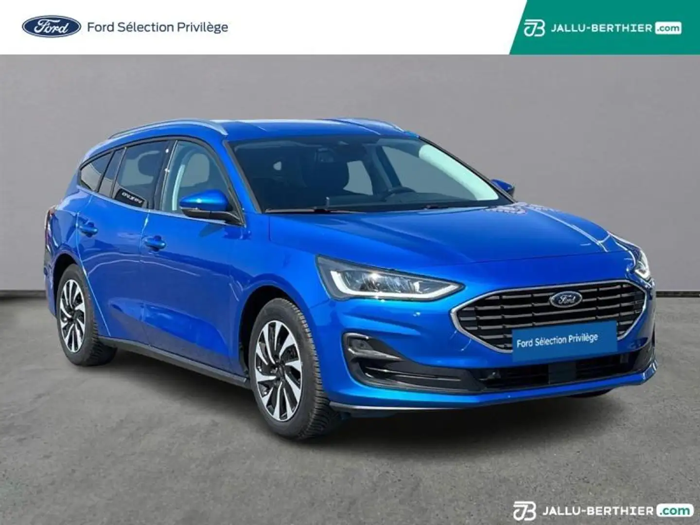 Ford Focus 1.0 Flexifuel mHEV 125ch Titanium X Business Power Bleu - 2