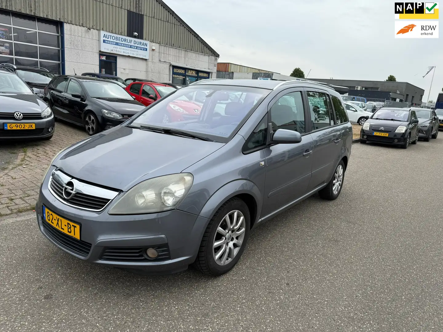 Opel Zafira 1.8 Temptation Airco Bj:2007 NAP! Сірий - 1