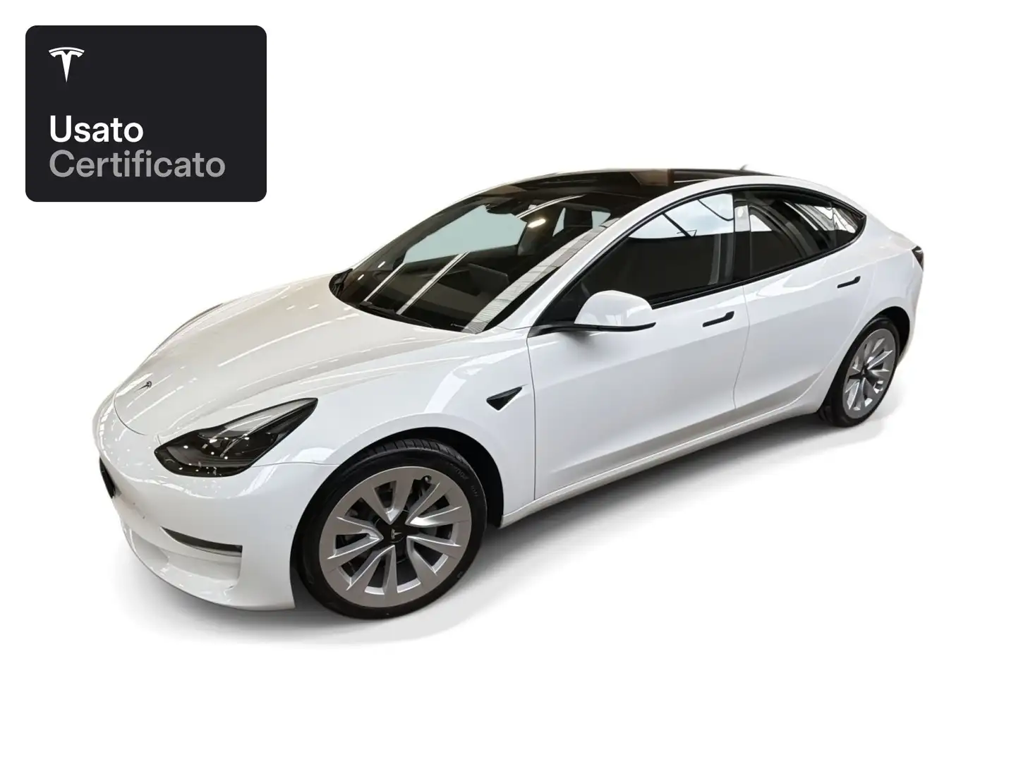 Tesla Model 3 Long Range AWD Bianco - 1