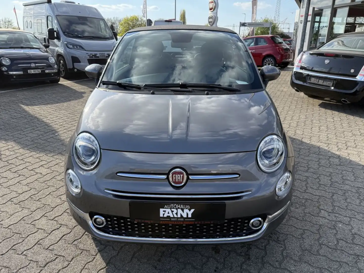 Fiat 500 C 1.0 GSE Hybrid Dolcevita Grau - 2