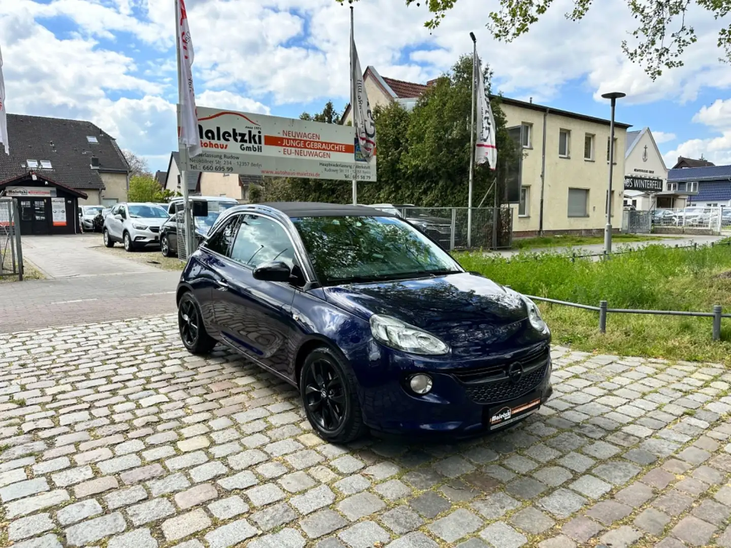 Opel Adam 1.4 Open Air*Lenk.Hz*SHZ*Bluetooth*1.Hd* Kék - 1