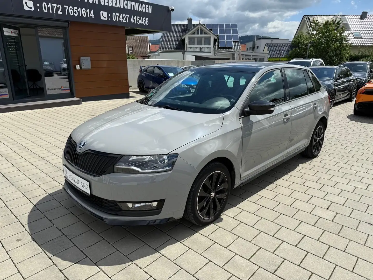 Skoda Rapid/Spaceback Spaceback 1.0 TSI Monte Carlo *SONDERLACK* Szary - 2