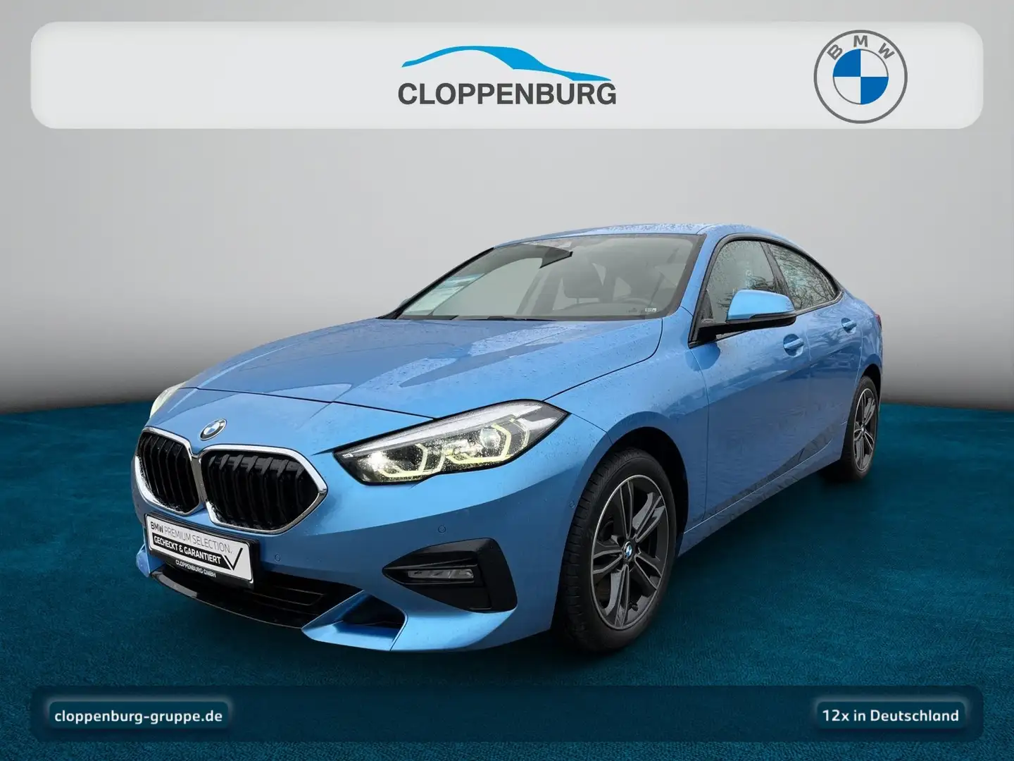 BMW 220 d xDrive Gran Coupé Navi+SHZ+KeyGO+HiFi+LED Blau - 1