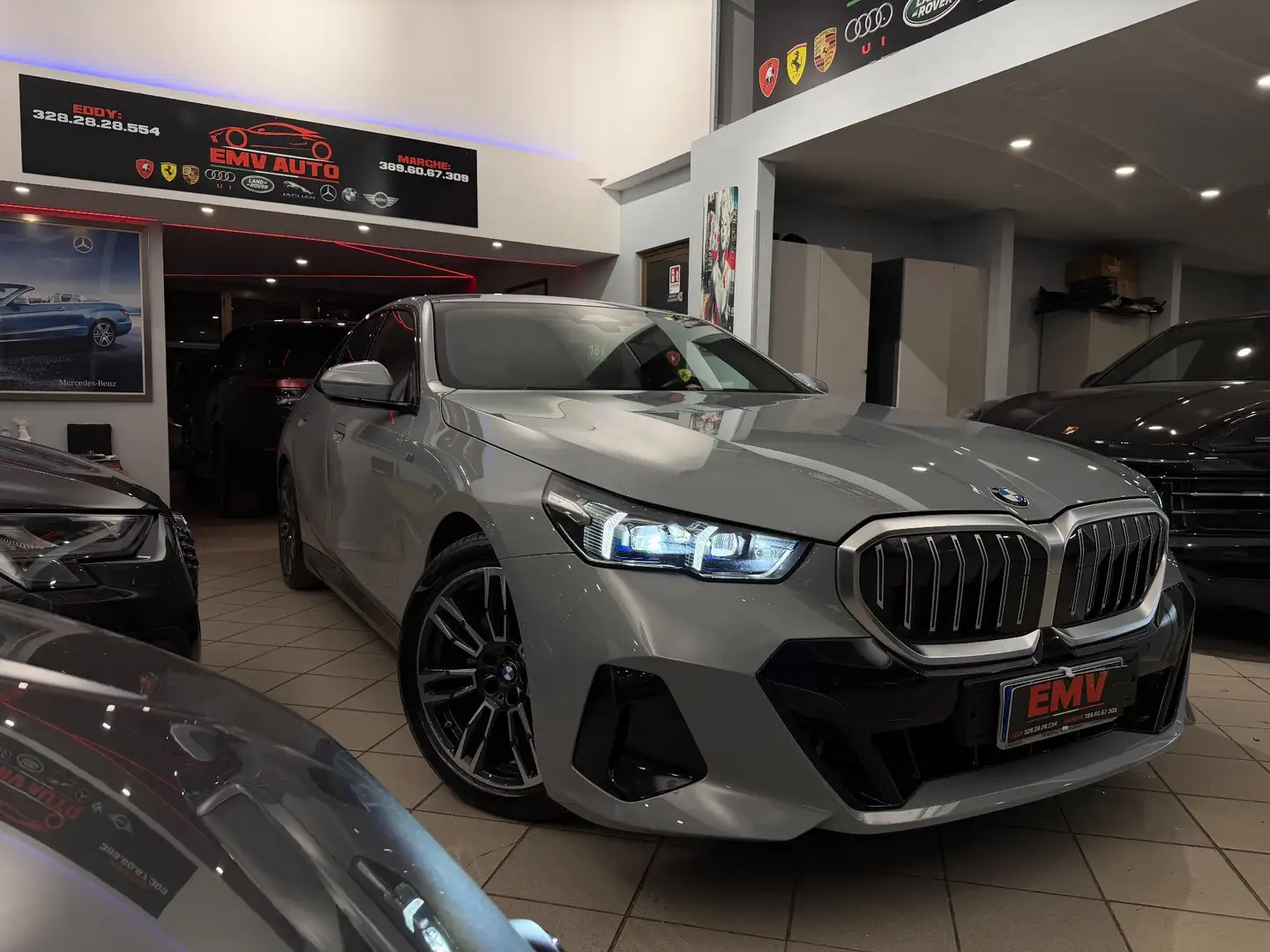 BMW 520 520d 48V xDrive Msport Grigio - 1