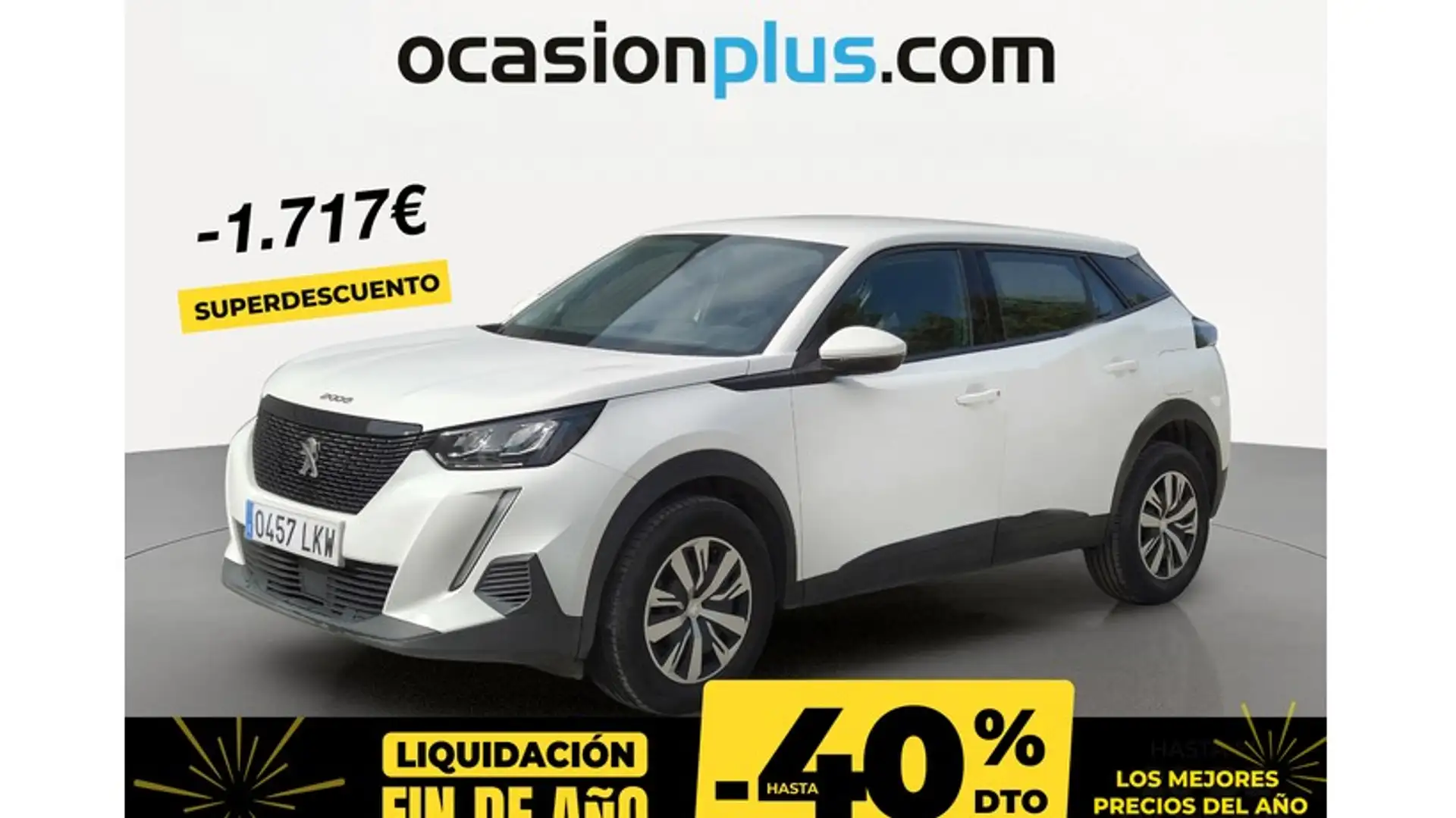 Peugeot 2008 1.5BlueHDi S&S Active 100 Blanc - 1