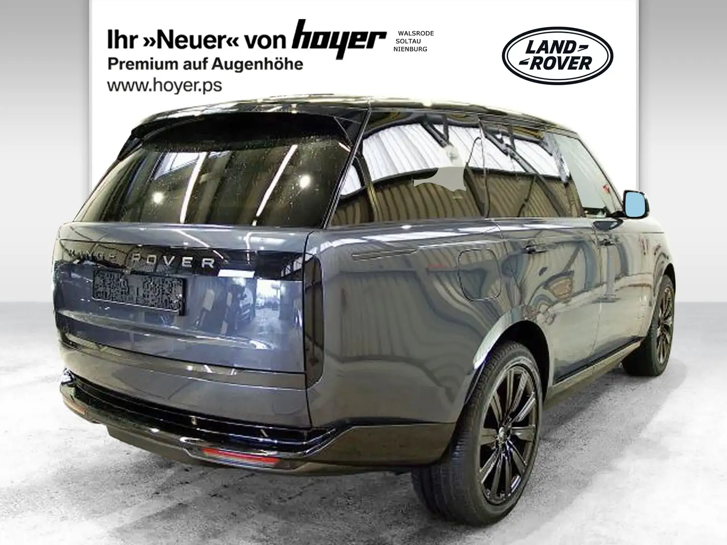 Land Rover Range Rover D350 Autobiography AHK Pano HUD Blau - 2