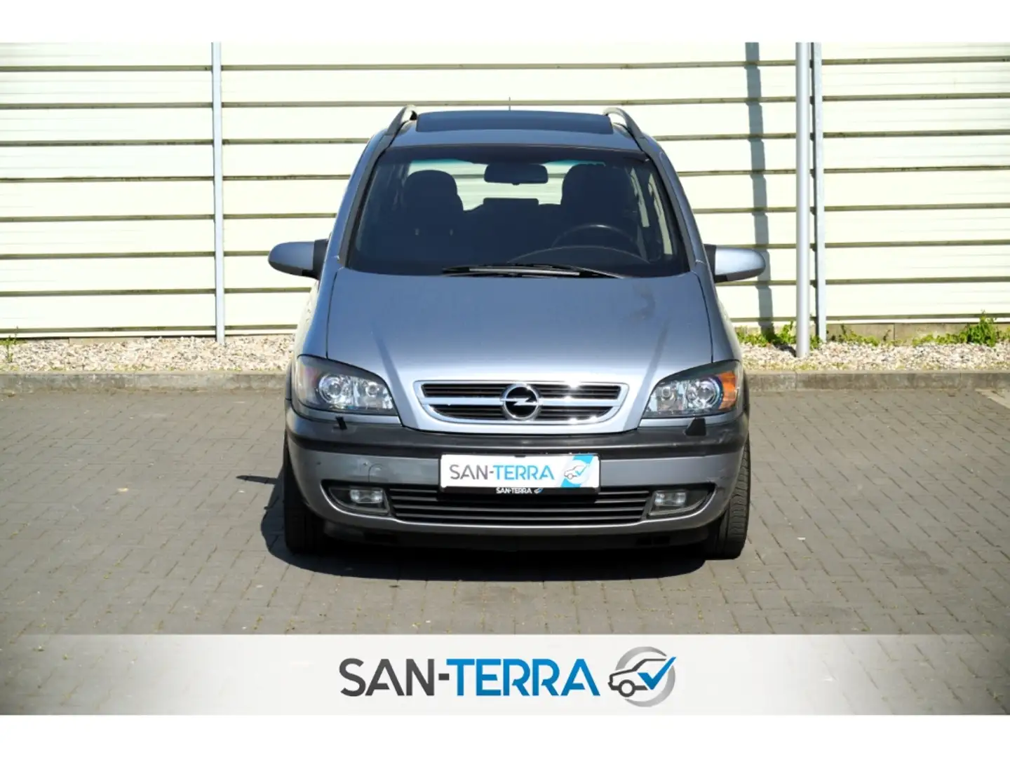 Opel Zafira A ELEGANCE LEDER*KLIMA*PDC*SHZ*TEMPOMAT*SCHIEBEDAC Zilver - 2