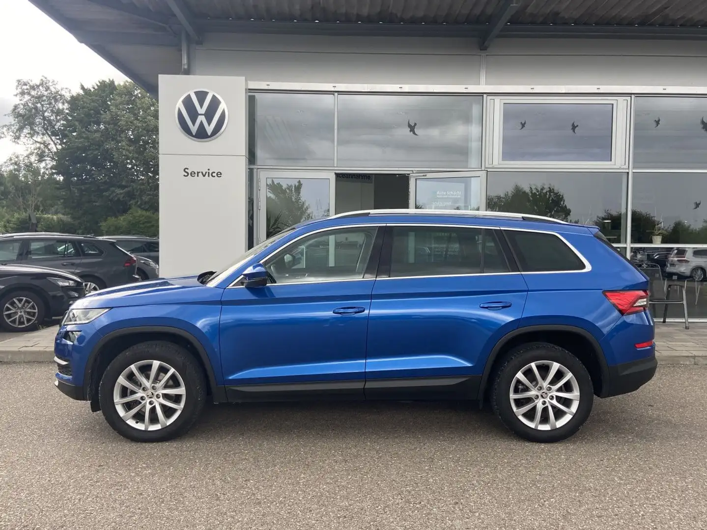 Skoda Kodiaq 2.0 TDI DSG Style EL.HECK+NAVI-COLUMBUS+C Blau - 2