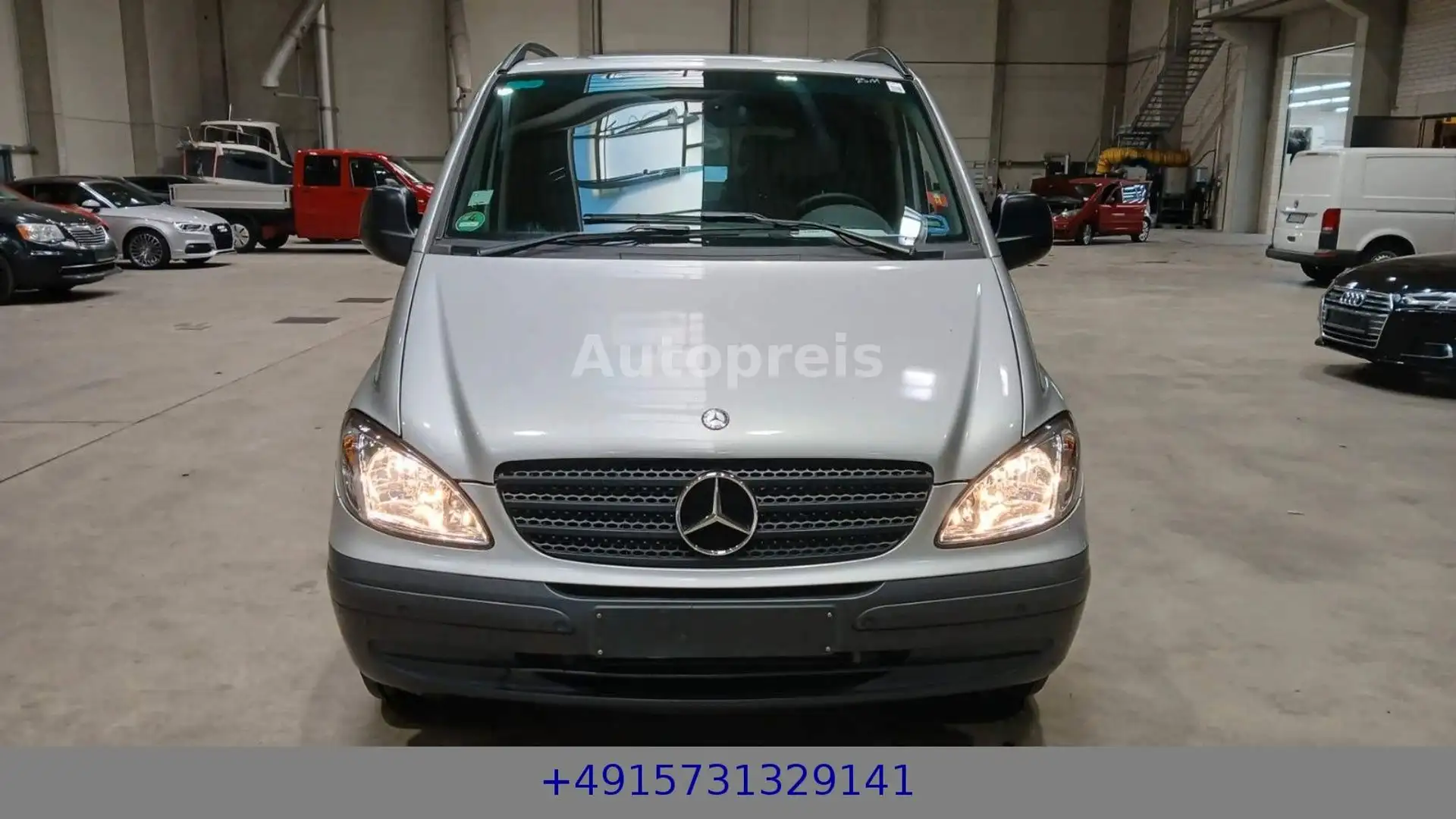 Mercedes-Benz Vito 115 CDI Klima Leder Navi PDC AHK Silber - 2