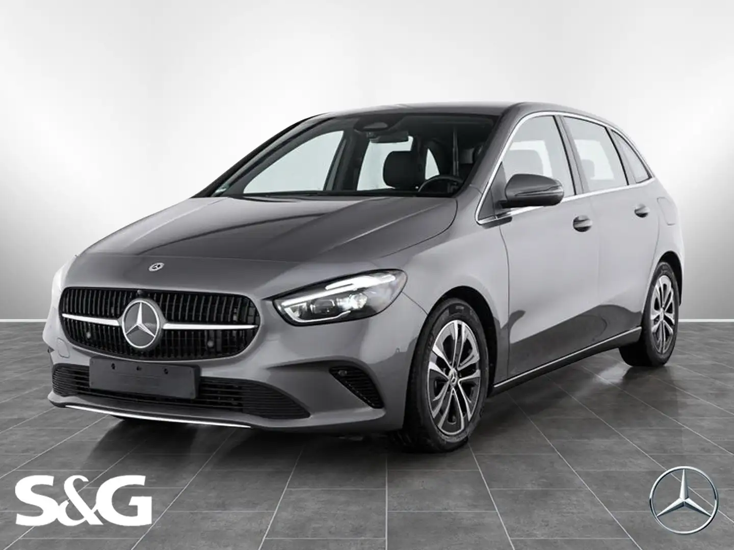 Mercedes-Benz B 200 Progressive RüKam+17+MBUX+Sitzhzg.+Smartp Grau - 1