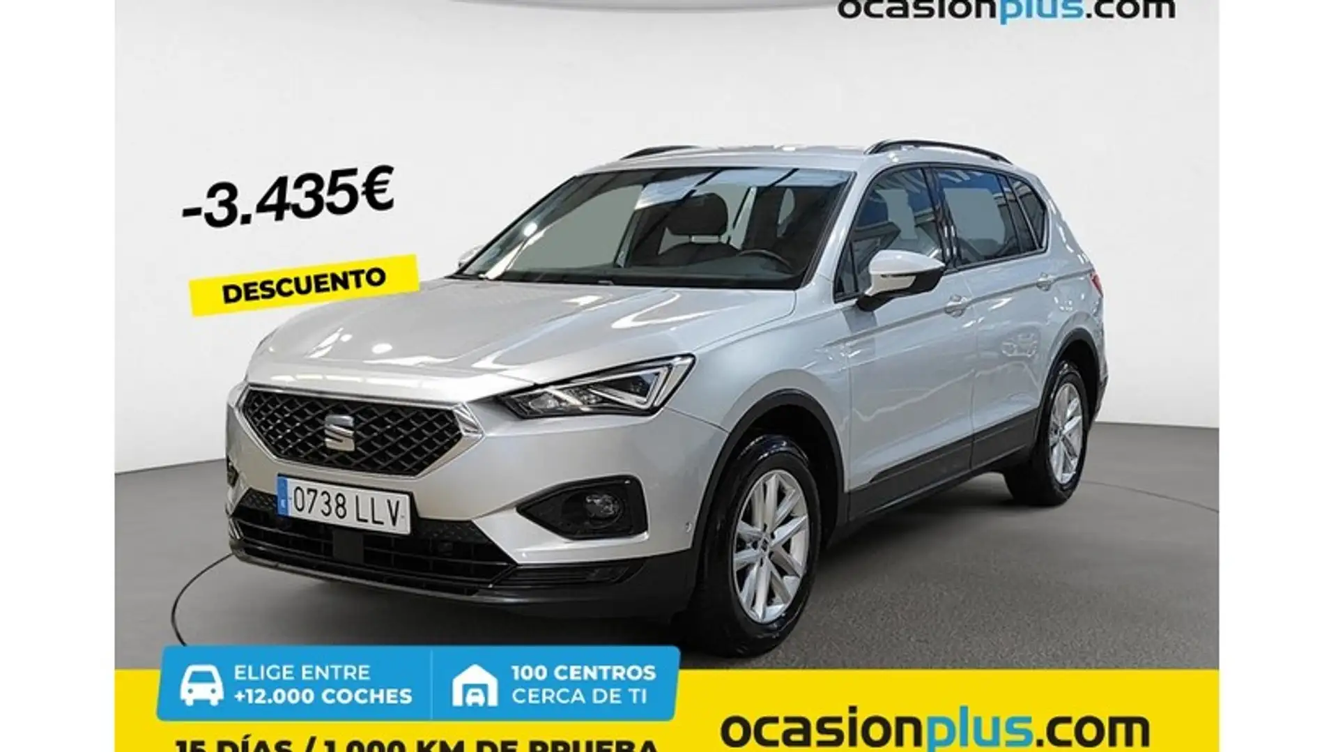 SEAT Tarraco 1.5 TSI S&S Style DSG 150 Plateado - 1