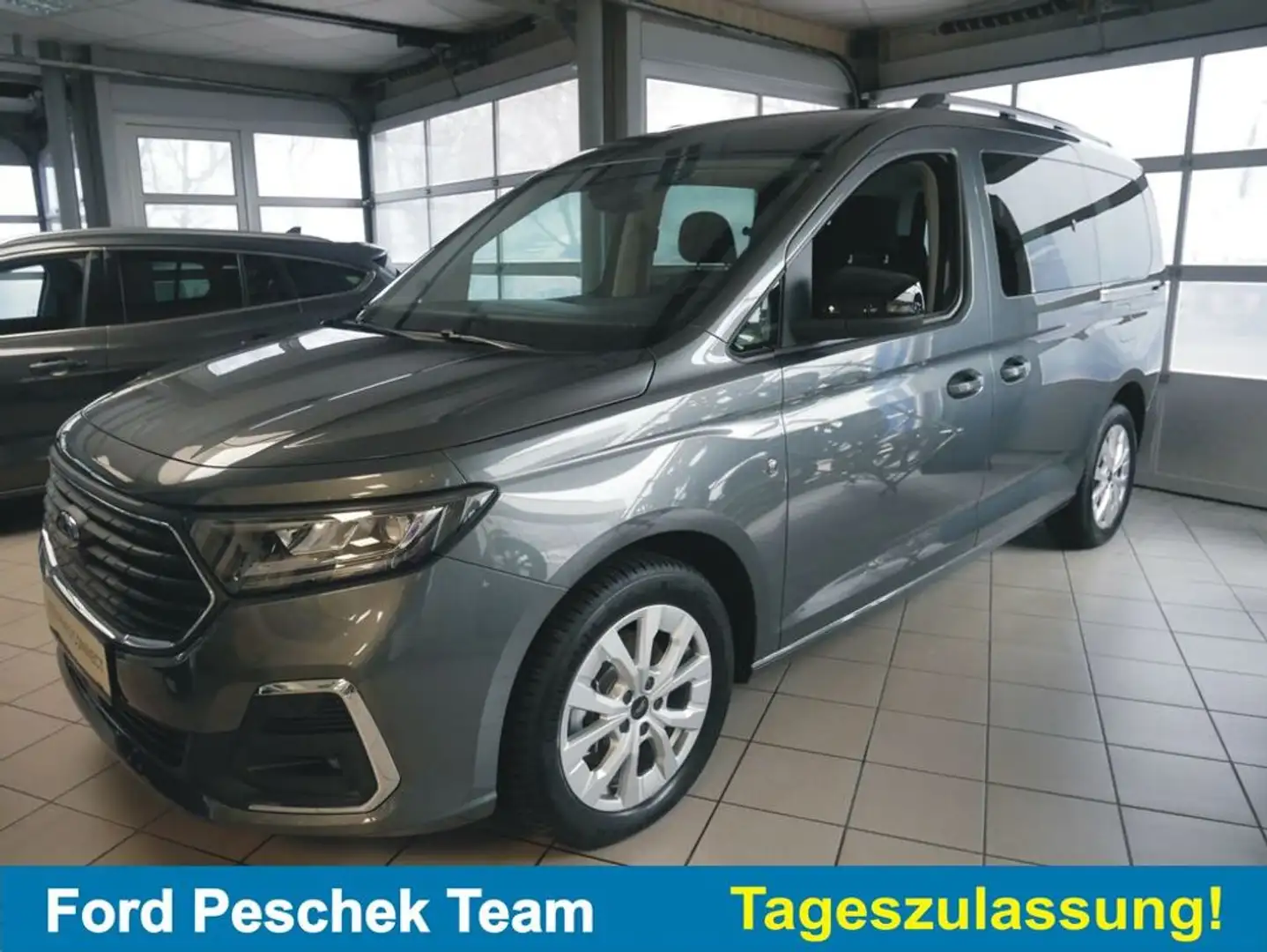 Ford Tourneo Connect Tourneo Grand Connect 2,0 EcoBlue L2 Titanium Grau - 1