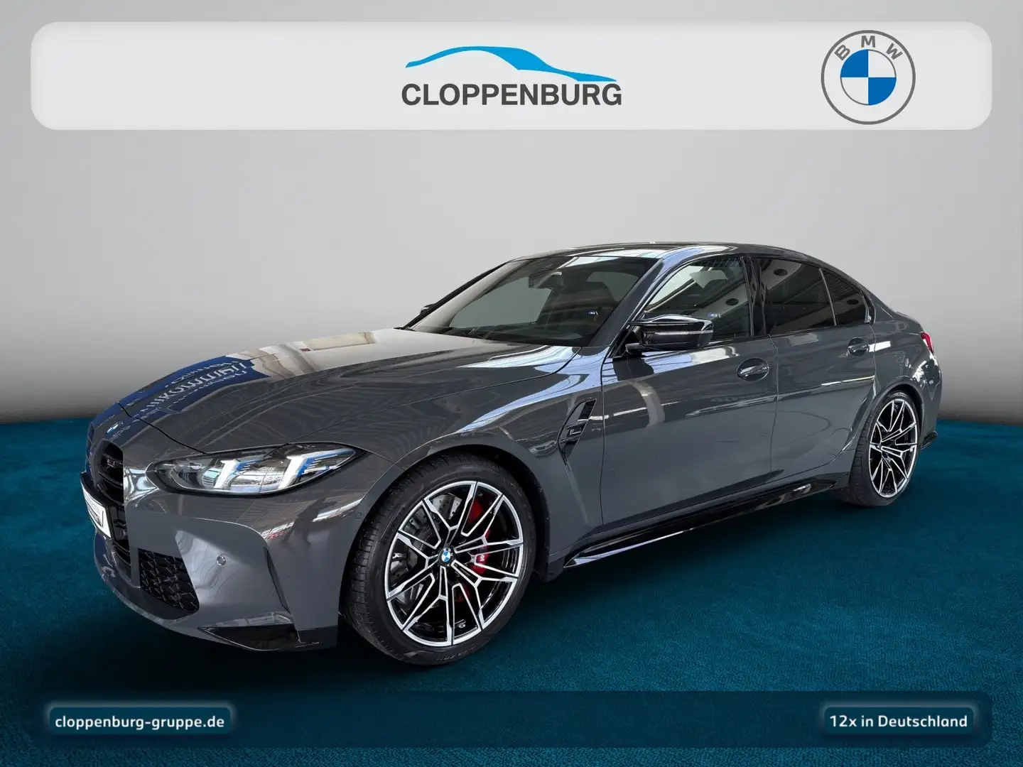 BMW M3 Competition Limousine M-Paket UPE: 111.690€ Grau - 1