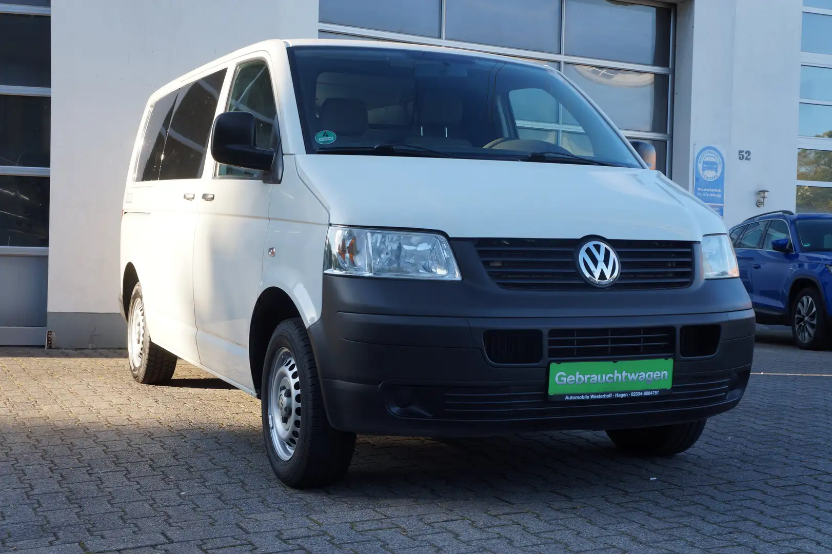 Volkswagen T5 Kombi T5 Transporter Kasten*KLIMA*AHK*BC* Weiß - 1