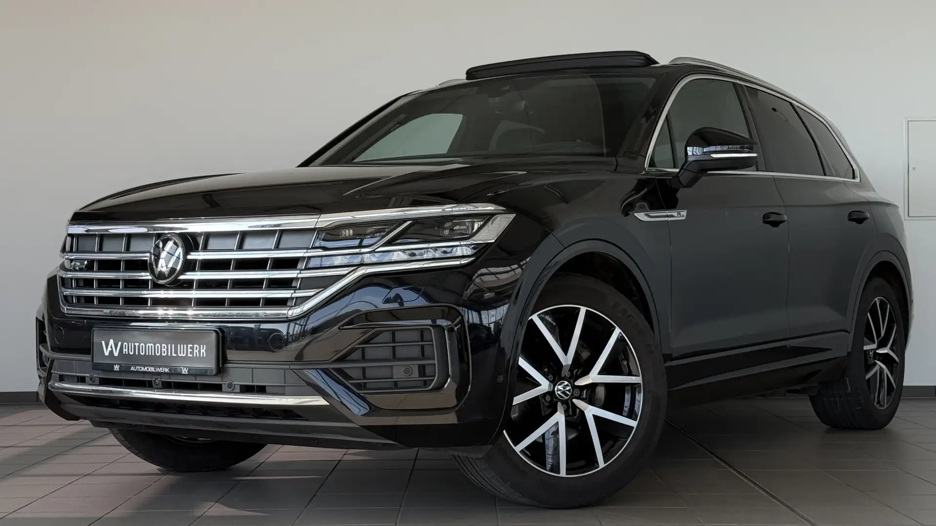 Volkswagen Touareg R-Line 4M |PANO |LUFT |HUD |MATRIX |AHK Schwarz - 1