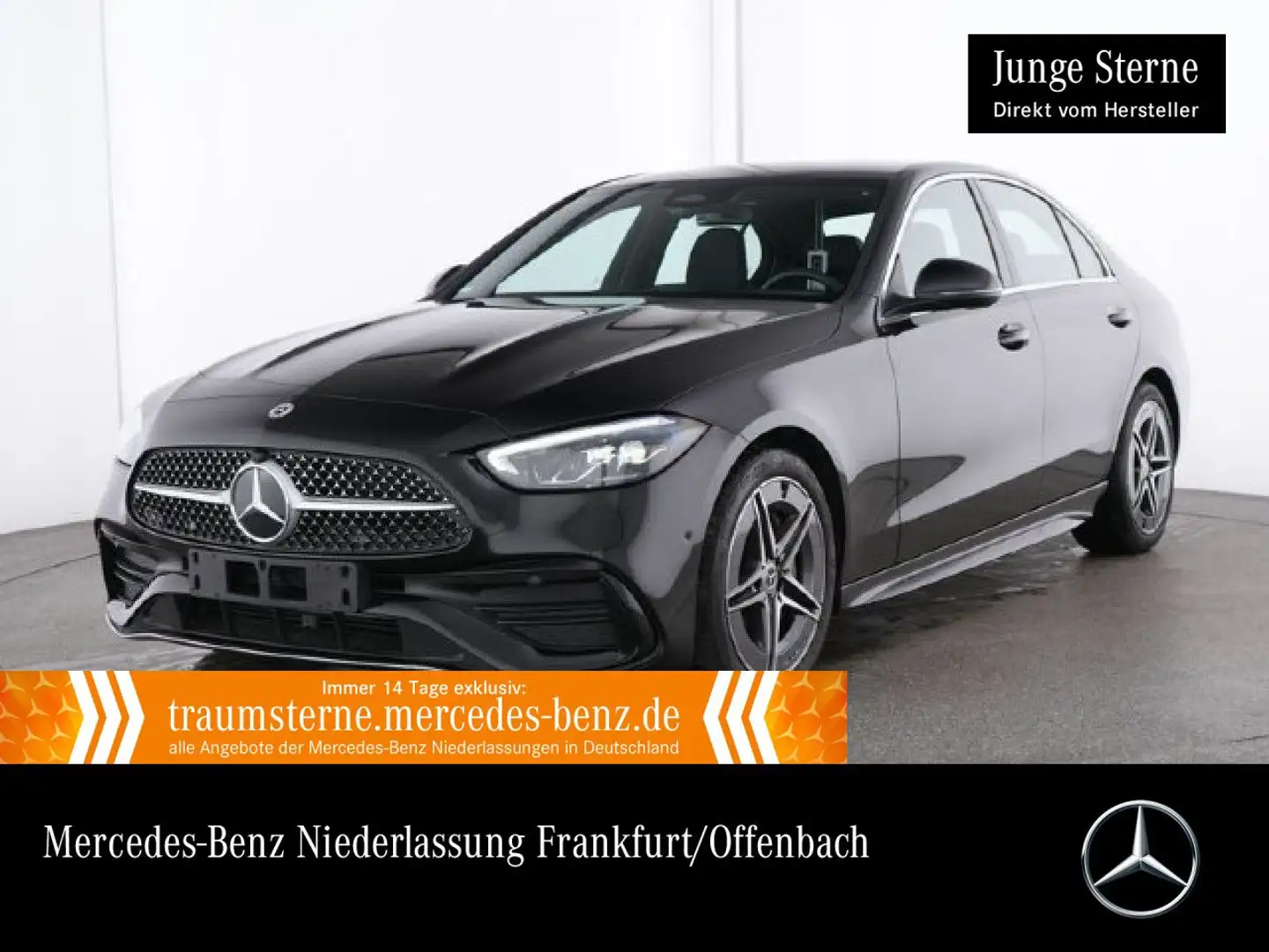 Mercedes-Benz C 200 AMG+LED+KAMERA+KEYLESS+9G Schwarz - 1
