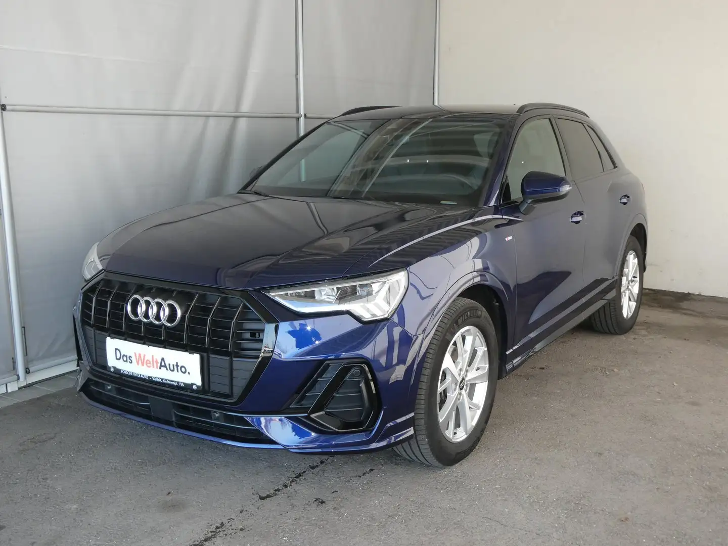Audi Q3 35 TFSI S line exterieur Blau - 1