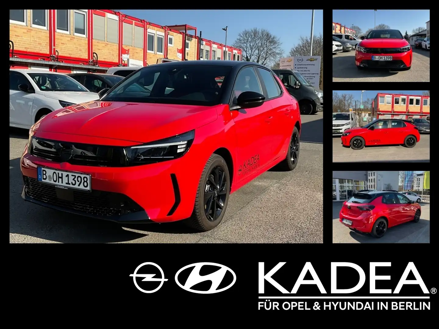Opel Corsa F 1.2 Turbo YES FLA LM LED SpurH Rot - 1