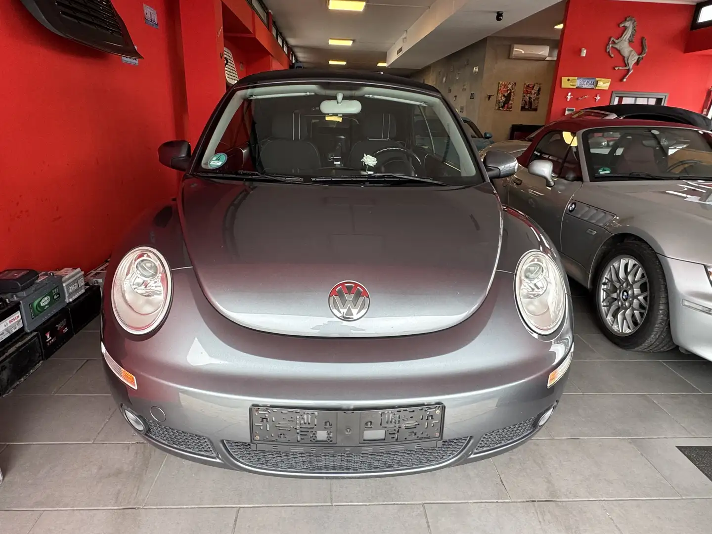 Volkswagen New Beetle Cabrio 1.6 + 1.4 Anno 2007 Silber - 2